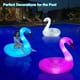 thumbnail image 5 of Flotador inflable para piscina Swan Junbig, funciona con energía solar y luz LED, 5 of 7