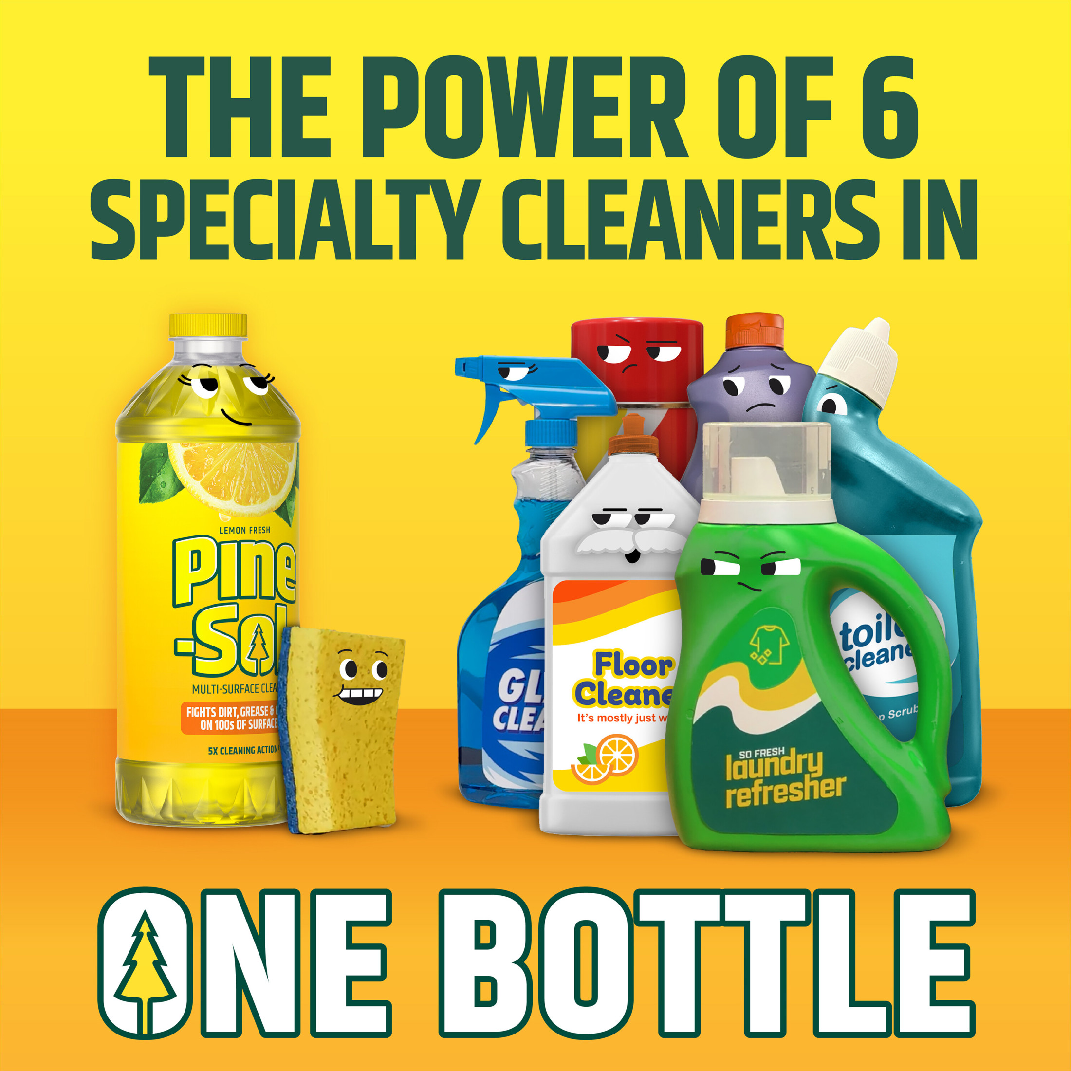 Pine-Sol Multi-Surface Cleaner, Lemon Fresh, 60 oz photo 4