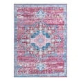 thumbnail image 3 of Unique Loom Renaissance Collection Area Rug - Roma (10' 6" x 14' Rectangle Antique Pink/Blue), 3 of 7