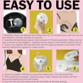 thumbnail image 4 of Amplim Silicone Breast Milk Collector for Breastfeeding, Wearable Manual Breast Pump 4oz, Food-Grade Silicone Milk Catcher, BPA Free Portable Breastfeeding Pump, Brown, 4 of 6