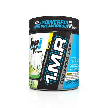BPI Sports 1.M.R Pre Workout Powder, Apple Pear, 30 Servings