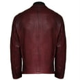 thumbnail image 2 of Pure Leather Moto Racer Lambskin Motorcycle Jacket for Men, 2 of 7