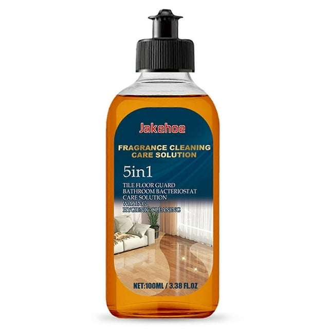 Natural Floor Cleaner for Hardwood Floors 5 In 1 Dual-Action Stain Remover Odor-Eliminator for Home Floor Cleaning
