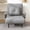 1-Seat Gray, variant on Timbernest Convertible Sofa Bed Sleeper Chair, 5 in 1 Reclining Chair, Folding Chair Bed Sleeper w/ Pillow and Adjustable Backrest, Gray