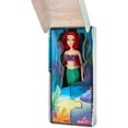 thumbnail image 3 of Disney Store Official Princess Classic Doll (Ariel from The Little Mermaid), 11 Inches, Includes Brush with Molded Details, Fully Posable Toy in Classic Outfit Princess Toys for Girls, 3 of 9