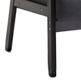 thumbnail image 4 of Benjara Gala Modern Coffee Table and Chair Set, Bottom Shelf, Padded Seat, Gray, 4 of 5
