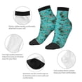 thumbnail image 5 of Pofeuu Hawaii Palms Print 30cm Socks, Adult Running Hiking Socks for Youth and Adult, 5 of 7