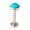 OP13, variant on Opal Lip Bar Labret Ring Internally Threaded Ear Tragus Cartilage Stud Piercing}-OP05-1.2mm/6mm/5mm