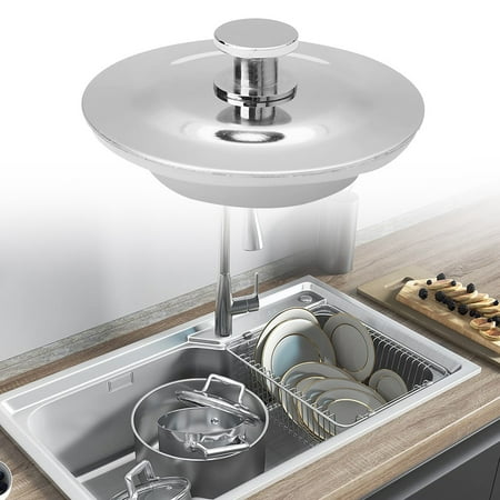 

BCLONG Stainless Steel Drain Stopper Household Easy Grip Sink Plug for Bathroom Kitchen