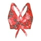 thumbnail image 4 of MKLEKYY Trajes De Baño Dama Women Lace Up Swimwear Tops Underwire Full Coverage Bikini Top Push Up Swim Crop Top Tie Back Bathing Suit Tops, 4 of 6