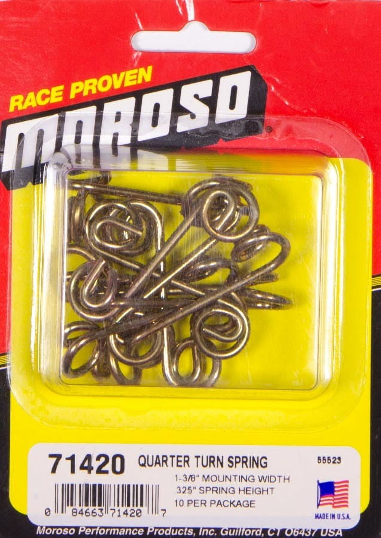 Moroso Performance Products 71420 Quick Release Fastener Spring, Set of 10