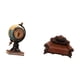 thumbnail image 5 of Reloj de mesa con figura decorativa, adorno artesanal para oficina, estante, dormitorio o armario, con modelo de sofá en miniatura. Accesorio DIY para, 5 of 8