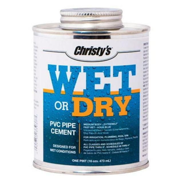 T. Christy Enterprises 4614269 Ciment pour Tuyau en PVC de 16 oz