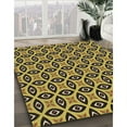 thumbnail image 2 of Ahgly Company Indoor Rectangle Patterned Golden Brown Yellow Area Rugs, 2' x 5', 2 of 6