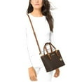 thumbnail image 4 of Michael Kors Women's Logo Print Canvas Top Zip Tote Bag Convertible Carryall, 4 of 8