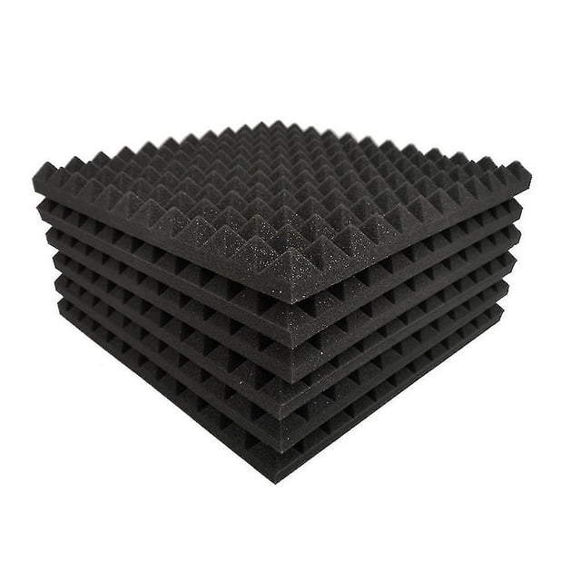 Panel de tratamiento de absorción de sonido de espuma acústica de estudio de espuma insonorizada de 10 piezas kaili Sencillez