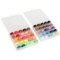 thumbnail image 1 of Hilo de coser materiales Hilos de coser de poliéster Color brillante Bordado de alta velocidad Costura DIY para sastre para el hogar ANGGREK Otros, 1 of 8