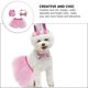 thumbnail image 5 of 1 Juego de falda para perro de cumpleaños para mascotas, accesorios para mascotas, suministros para mascotas, 5 of 6