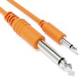 thumbnail image 4 of Excelvalley - Cables De Conexión Mono - Ts 3,5 Mm 1/8"" A 6,35 Mm 1/4"" [Paquete De 10 | 60 Cm - 23,62""], 4 of 5