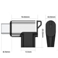 thumbnail image 4 of Conector magnético tipo pines PD 100W en ángulo para teléfono Cabeza magnética perfke Adaptador de carga, 4 of 9