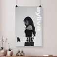 thumbnail image 3 of Music Poster- Ayliva Singer Poster- Vintage Style - Size 24x36 - Postora, 3 of 5