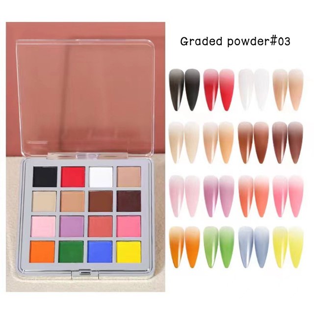 WIFKLSIIPG Nail Pigment Nail Powder Glitter Decoration Metallic Effect Pigment Powder Nail Powder for Resin Craft