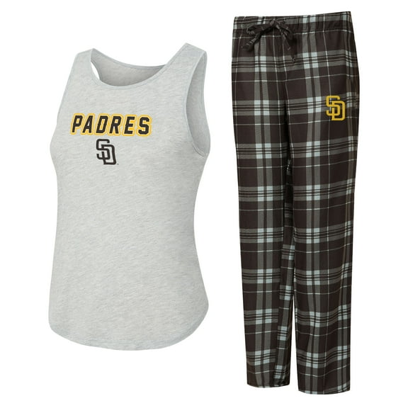 Women's Concepts Sport San Diego Padres Regulate Tank & Pant Set
