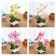thumbnail image 4 of Flores Artificiales En Seda Artificial Flores Artificiales Verde Sunnimix bonsai sintético, 4 of 8