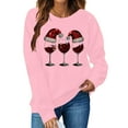 thumbnail image 5 of XuJwPNcy Womens Christmas Sweatshirt Graphic Long Sleeve Shirts Fall Trendy Christmas Tees Pullover Tops Women Winter Clothing, 5 of 5