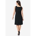 thumbnail image 2 of Jessica London Women's Plus Size Bi-Stretch Sheath Dress, 2 of 3