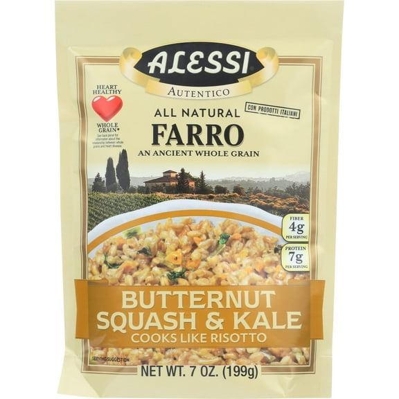 Alessi Farro With Butternut, 7 Oz Packaging May Vary