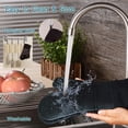 thumbnail image 3 of BEMS-(Negro) Guantes de horno profesionales, guantes de cocina de silicona, guantes anticalor, guantes extendidos para pizza y cocina, 3 of 5