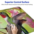 thumbnail image 3 of Heduofu Hummingbird Flowers Mouse Pad Non-Slip Rubber Mousepad 31.5x11.8 in, 3 of 6