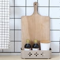 thumbnail image 3 of Homeholiday Kitchen Bathroom Organizer Wall Storage Rack Adhesive Shower Shelf Basket Toiletries Storage Holder, 3 of 8