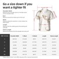 thumbnail image 3 of Cauagu Hand Drawn Goose Print Hawaiian Shirt for Men,Casual Short Sleeve Button Down Shirts Summer Beach Men's Regular-Fit Short-Sleeve Print Shirt -Medium, 3 of 6