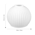 thumbnail image 6 of Raindrops White Glass Pendant Light Shade Modern Design Compatible with Various Pendant Fixtures for Home Decor, 6 of 6