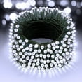 thumbnail image 1 of XURISEN 200FT 500 LED Christmas Lights, Green Wire String Lights Outdoor 8 Modes Memory Function Plug in Fairy Lights for House Christmas Tree Patio Wedding Garden Party Decor- Cool White, 1 of 7
