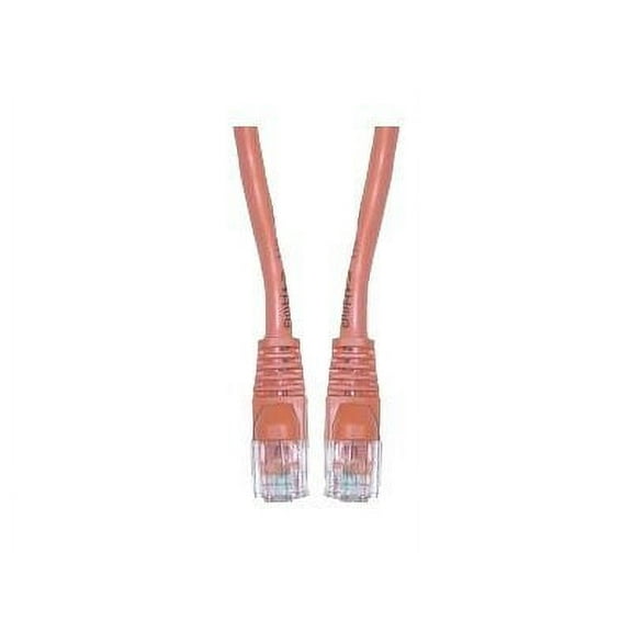 CableWholesale.com - Crossover cable - RJ-45 (M) to RJ-45 (M) - 4.3 m - UTP - CAT 5e - molded - orange