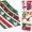 #003, variant on Christmas Grosgrain Ribbon,35.8 Inch Ribbon 5 Rolls Totally 5 Yards Holiday Red White and Green Metallic Glitter Fabric Ribbon Set with Merry Christmas Patterns Perfect for Gift Wrapping,Craft(#001)