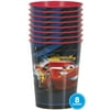 Disney Cars Plastic 16 oz Cup Birthday Party Favors, 8ct