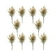 thumbnail image 2 of HWRETIE Plantas colgantes artificiales para exteriores,decoración para bodas y jardines en interiores y exteriores,vegetación mixta con pasto de caballito de mar,lavanda y espiga de trigo, 2 of 7
