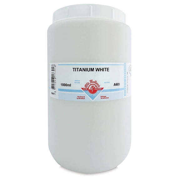 Old Holland New Masters Classic Acrylics - Titanium White, 1 L jar