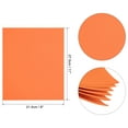 thumbnail image 2 of Uxcell Orange EVA Foam Sheets 11 x 8 inch 1.7mm Thickness for Crafts DIY Projects, 12 Pack, 2 of 5