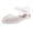 Silver, variant on Sandals for Girls,Closed Toe Princess Costume Summer Dress Shoes Fisherman Gladiator Water Beach Flat Sandals for Toddler
