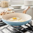 thumbnail image 5 of GreenPan 10-Piece Ceramic Nonstick Cookware Set, Stay Cool Handles, Induction, Dishwasher Safe, Blue, 5 of 11