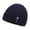 Navy, variant on Winter Thick Knitted Hat For Men And Women Embroidered Design Warm And Breathable Oversized Fit Cold Weather Cap New Ear Hats for Men
