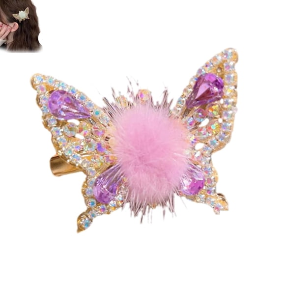 Flying Butterfly Hairpin, Moving Wings Butterflies Hair Clips, 7D Fluttering Delicate Pins, For Daily Styling