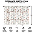 thumbnail image 2 of Blackout Kids Curtains,White Forest Fairy Pattern Childrens Insulated Curtains Set Of 2,Bedroom Essentials,Toddler Room Decor 42"x63", 2 of 5