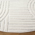 thumbnail image 3 of Safavieh Elmhurst Carbrey Geometric Area Rug, Ivory/Gray, 6'7" x 6'7" Round, 3 of 10