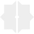 thumbnail image 4 of 14"OD x 1"ID x 7 3/4"C x 1"P Axel Architectural Grade PVC Contemporary Ceiling Medallion, Two Piece, 4 of 11